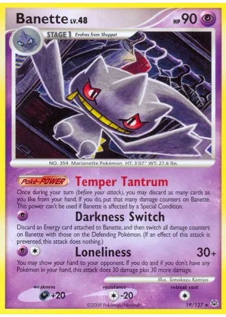 Banette #19/127 — Platino
