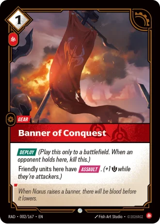 Banner of Conquest #002/167 — Radiance