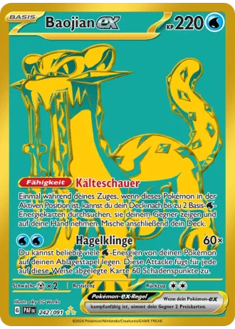 Baojian ex #242/91 — Paldeas Schicksale