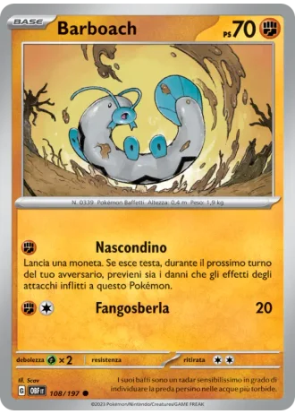 Barboach #108 — Ossidiana Infuocata