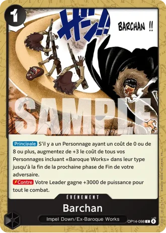 Barchan (OP14-098) — Les Sept de la Mer d'Azur (OP14-EB04)