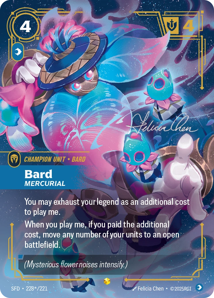 Bard, Mercurial #228s — Spiritforged