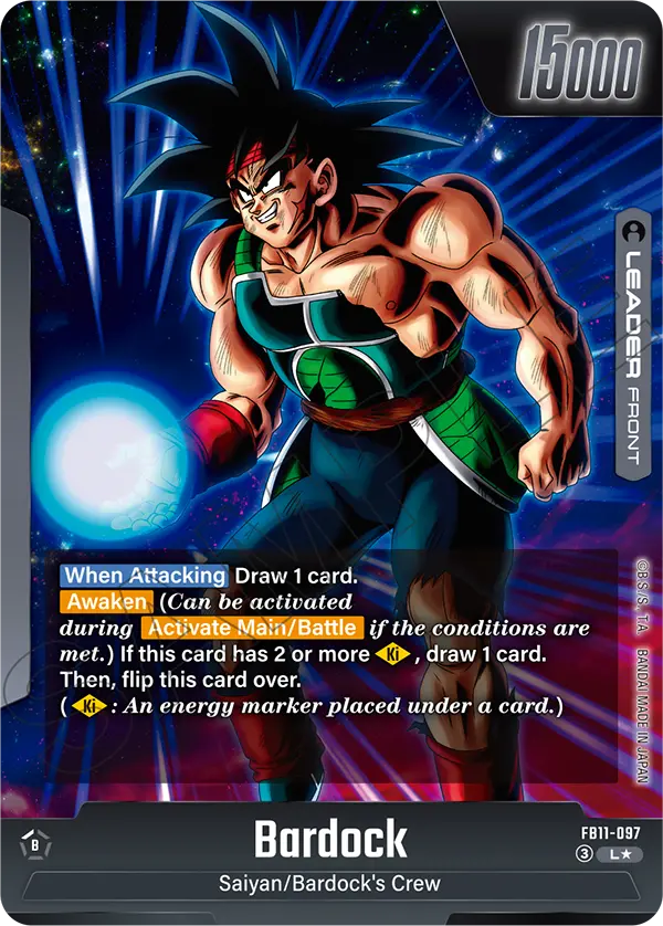 Bardock (Alternative Art) FB11-097 — Brightness of Hope (FB11)