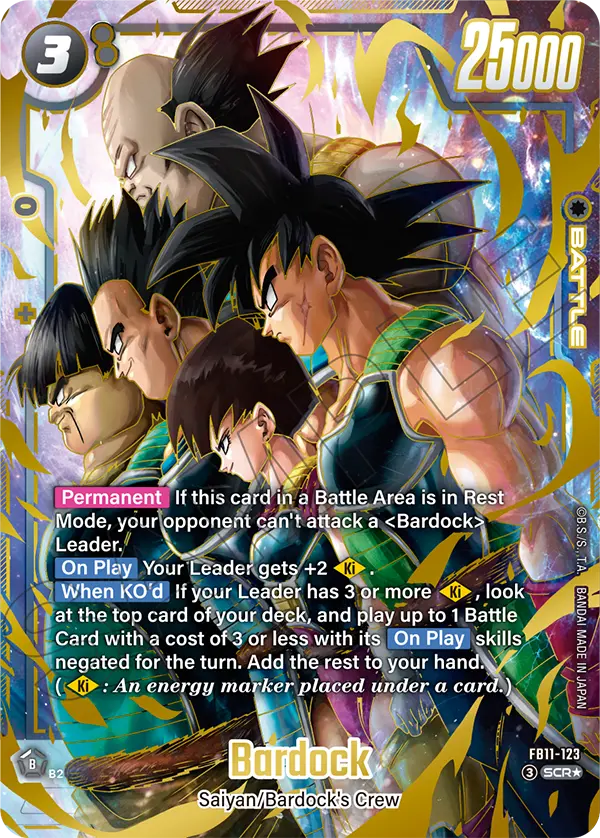 Bardock (Alternative Art) FB11-123 — Brightness of Hope (FB11)