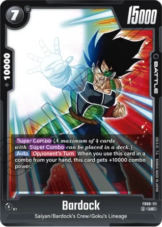 Bardock FB08-111 — Saiyan's Pride (FB08)