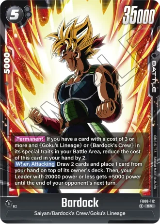 Bardock  FB08-112 — Saiyan's Pride (FB08)