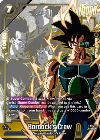Bardock's Crew (Alternative Art) FB11-115 — Brightness of Hope (FB11)