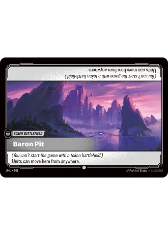 Baron Pit T01 — Unleashed