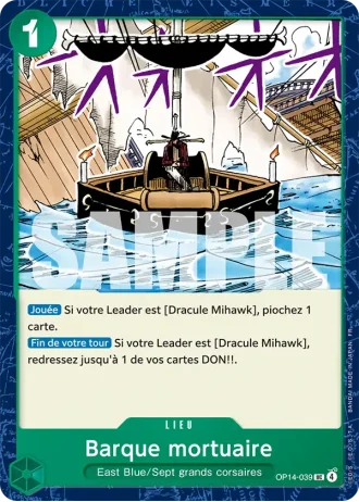 Barque mortuaire (OP14-039) — Les Sept de la Mer d'Azur (OP14-EB04)