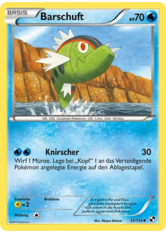 Barschuft #35/114 — Schwarz & Weiß