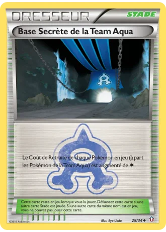 Base Secrète de la Team Aqua #28/34 — Double Danger