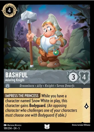 Bashful - Adoring Knight #189/204 — Shimmering Skies