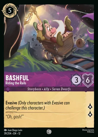 Bashful - Riding the Rails #39/257 — Wilds Unknown