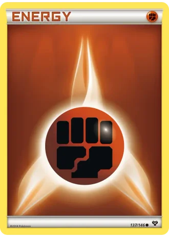 Basic Fighting Energy #137-xy1/64 — World Championships 2015