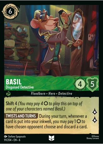 Basil - Disguised Detective #91/204 — Azurite Sea