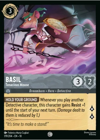 Basil - Tenacious Mouse #179/204 — Whispers in the Well