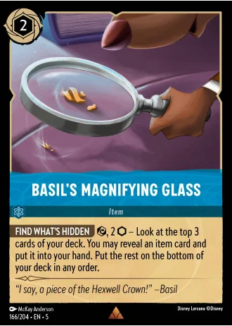 Basil's Magnifying Glass #166/204 — Shimmering Skies