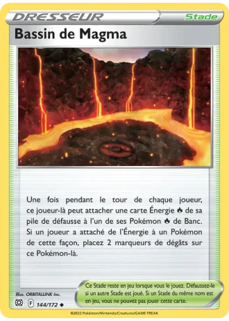 Bassin de Magma #144/172 — Stars Étincelantes