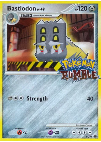 Bastiodon #14 — Pokémon Rumble
