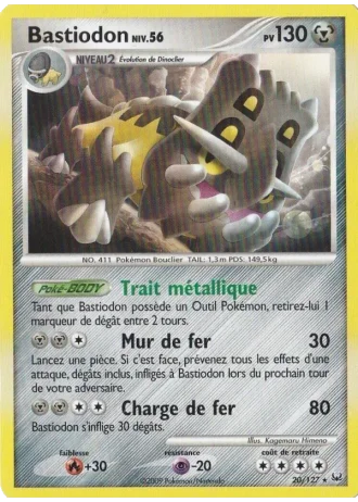 Bastiodon #20/127 — Platine