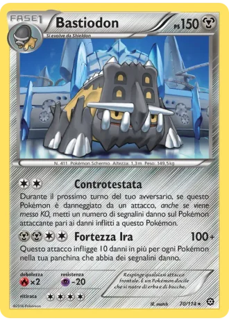 Bastiodon #70/114 — Vapori Accesi