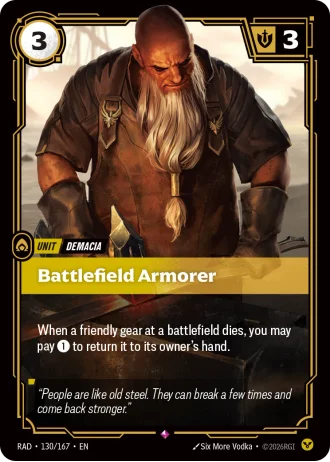 Battlefield Armorer #130/167 — Radiance