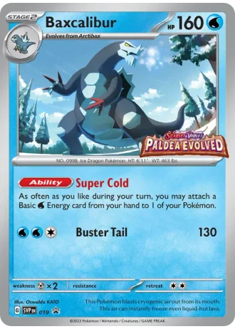 Baxcalibur #019 — Scarlet & Violet Promos