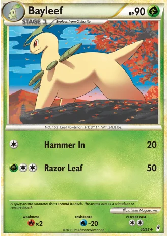 Bayleef #40/95 — Call of Legends