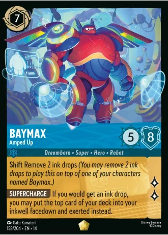 Baymax - Amped Up #158/257 — Hyperia City