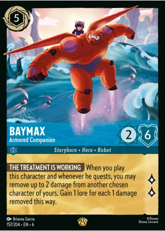 Baymax - Armored Companion #157/204 — Azurite Sea