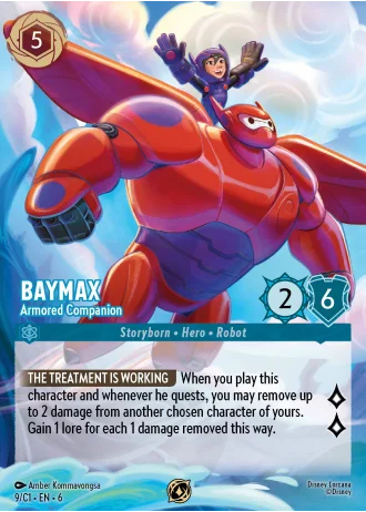 Baymax - Armored Companion #9/204 — Azurite Sea