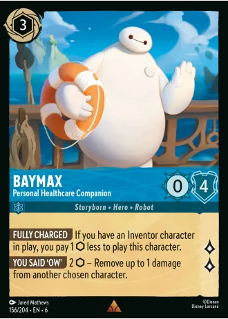 Baymax - Personal Healthcare Companion #156/204 — Azurite Sea