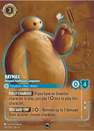 Baymax - Personal Healthcare Companion #218/204 — Azurite Sea