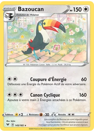 Bazoucan #145/185 — Voltage Éclatant