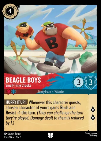 Beagle Boys - Small-Time Crooks #132/204 — Archazia's Island