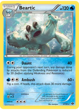 Beartic #37/99 — Next Destinies