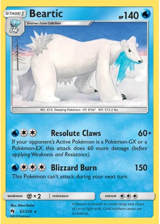 Beartic #62 — Lost Thunder