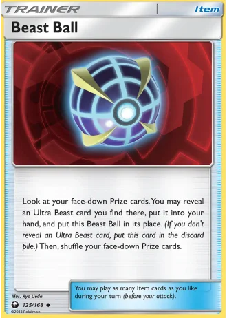 Beast Ball #125/168 — Celestial Storm