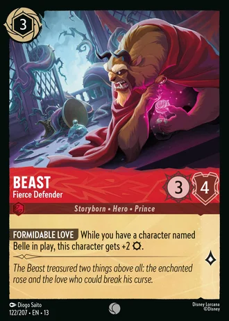 Beast - Fierce Defender #122/261 — Attack of the Vine!