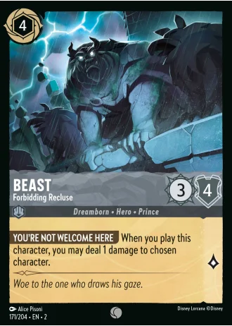 Beast - Forbidding Recluse #171/204 — Rise of the Floodborn