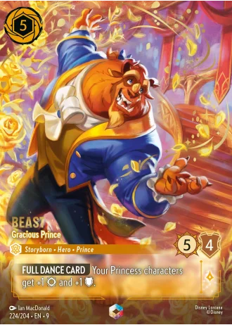 Beast - Gracious Prince #224/204 — Fabled