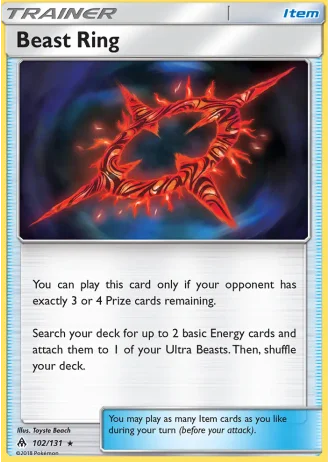 Beast Ring #102/131 — Forbidden Light