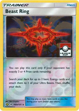 Beast Ring #102a — Yellow A Alternate