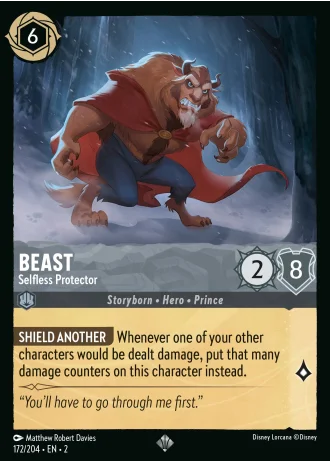 Beast - Selfless Protector #172/204 — Rise of the Floodborn