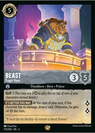 Beast - Tragic Hero #173/204 — Rise of the Floodborn