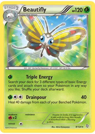 Beautifly #8/124 — Dragons Exalted
