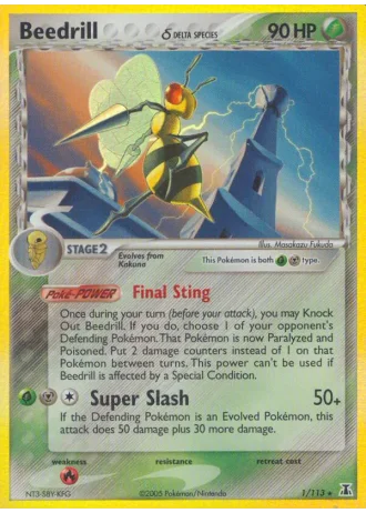 Beedrill #1 — Delta Species