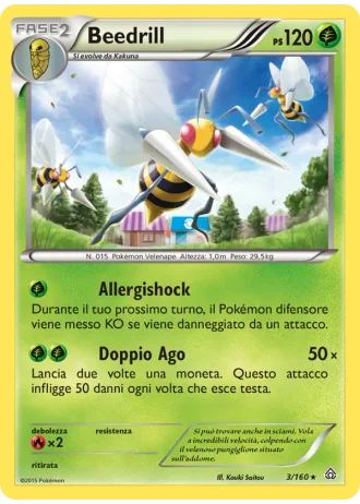 Beedrill #3/160 — Scontro Primordiale