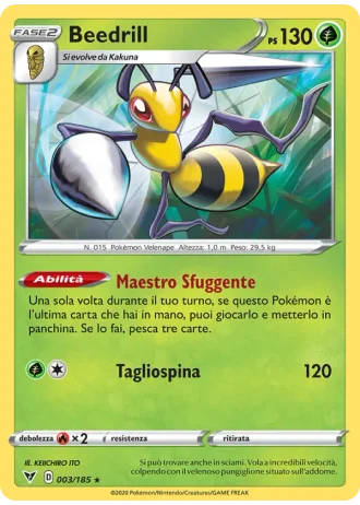 Beedrill #3 — Voltaggio Sfolgorante