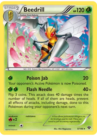 Beedrill #5/146 — XY